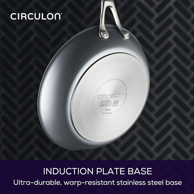 Circulon A1 Series Induction Pots and Pans Cookware Set, 9-Piece, Graphite - Image 7