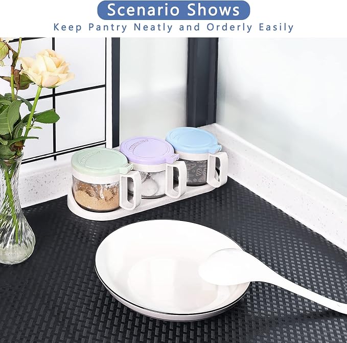 Shelf Liners for Kitchen Cabinet, 11.8"W x 157.5"L Non Adhensive Drawer Mat - Image 6