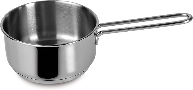 Lagostina Every Stainless Steel Cookware Set, 7-Piece Set, Two-Handle Saucepan 18 cm, Deep Casserole 22 cm, Milk Pan 12 cm, Deep Casserole 14 cm Long Handle and Lids 14.18 and 22 cm - Image 8