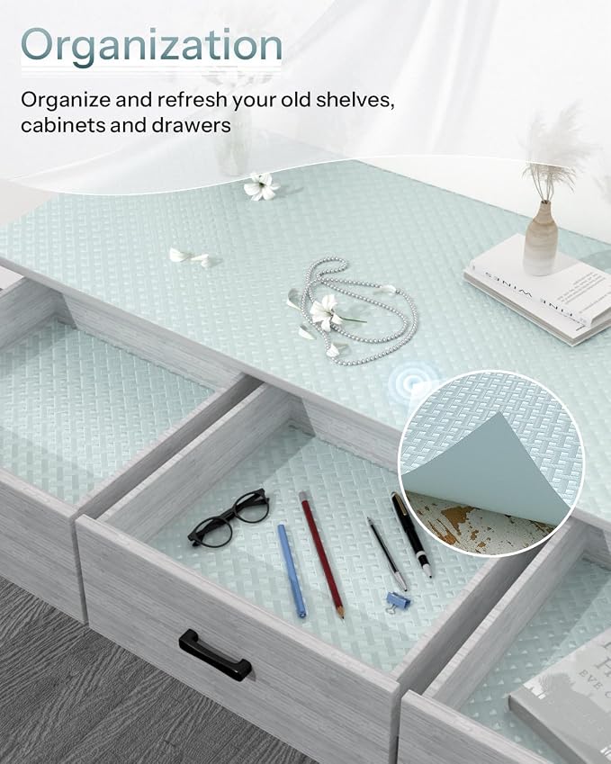GTJ Shelf and Drawer Liner for Kitchen Cabinet Non-Adhesive Non Slip - Image 5