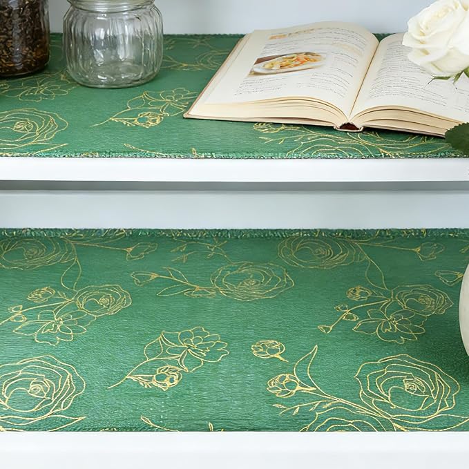 Shelf Liner for Kitchen Cabinets Drawer Liner Non-Adhesive Non-Slip - Image 5