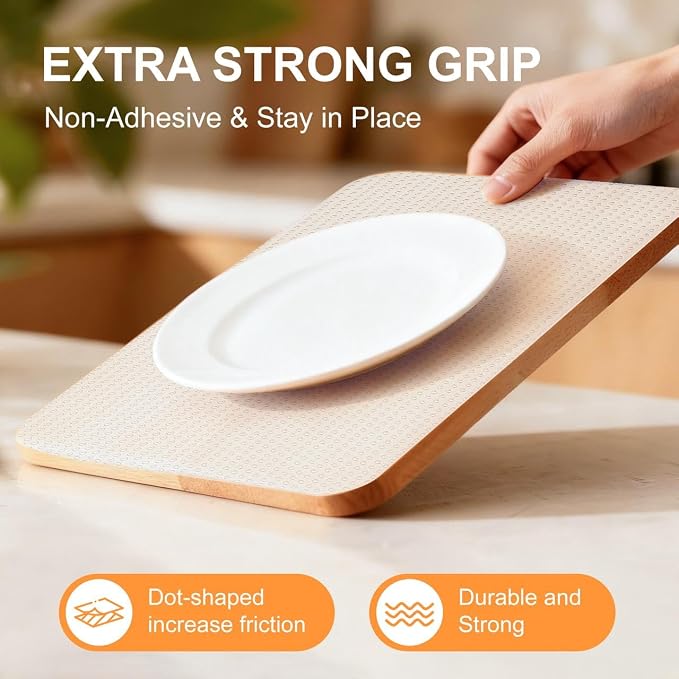 Shelf Liner 17.5IN x 20FT for Kitchen Cabinet Drawer, Fridge Liner, Spotted - Image 3
