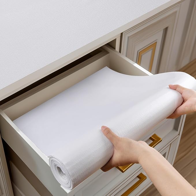 Shelf and Drawer Liner for Kitchen Cabinet Non-Adhesive Non Slip by Shinlendid