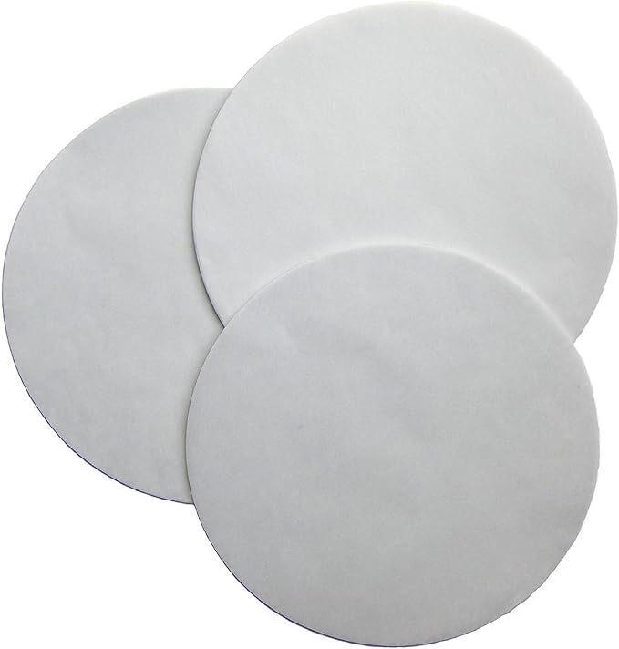 Regency Parchment Paper Circles for Round Cake Pans, 8", 50 Pack | For Round Cake Pans, Greaseproof Liners, Non Stick Baking, Pre Cut Rounds For Air Fryer, Pizza Stone & Microwave Cooking by RegencyWraps