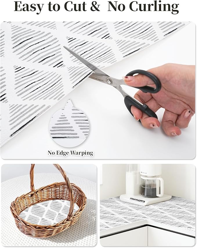 Drawer and Shelf Liners for Kitchen Cabinets Non-Adhesive - Image 3