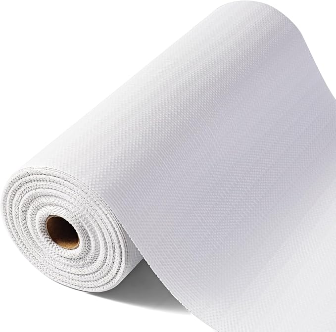 Shelf Liner, 11.8 Inches x 40 FEET Non-Slip Kitchen Cabinet Liner, Washable Oil-Proof Non-Adhesive Contact Paper for Drawer, Cabinet, Shelves, Cupboard, Refrigerator, Storage, Desks, Countertop by TEZZ