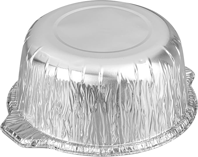 Foil Lux 60 Ounce Pans And Lids, 100 Disposable Pots With Lids - Oven-Ready, Stove Compatible, Aluminum Foil Baking Pans, Freezable, For Outdoor Camping, Vacation, Picnic, And More - Restaurantware - Image 17