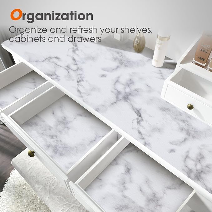 Beautysaid Shelf and Drawer Liner for Kitchen Cabinet Non Adhesive Non Slip - Image 9