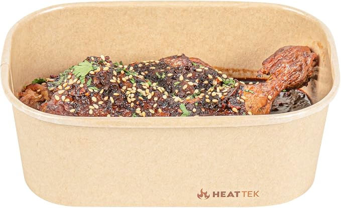 Restaurantware Kraft Paper Serving Container, Oven-Safe, 25 oz, 100 Ct - Image 9
