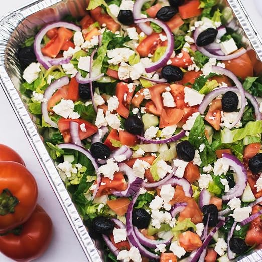 COMFICOVE Full Size Aluminum Foil Pans (20 Pack) — Heavy Duty Deep Steam Table Trays for Buffet, Catering, Baking, Roasting, Cooking BBQ Grilling, Baking Pan Trays - Image 3