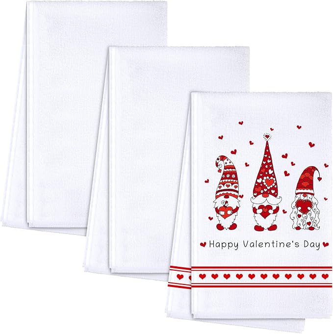 Patelai 3 Pieces Sublimation Blank Towels Microfiber Dishtowel Absorbent Multi Purpose Kitchen Dish Towels DIY Dishcloth Bathroom Towel for Fall Christmas Kitchen Home Decor, 16 x 24 Inch - Image 7
