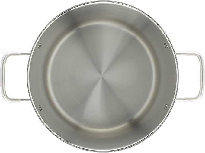 Winware Stainless Steel 16 Quart Stock Pot with Cover, Silver - Image 7