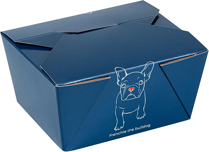 Restaurantware 30 oz Paper Rectangle 1 Bio Box Take Out Container, 50 Ct by Restaurantware