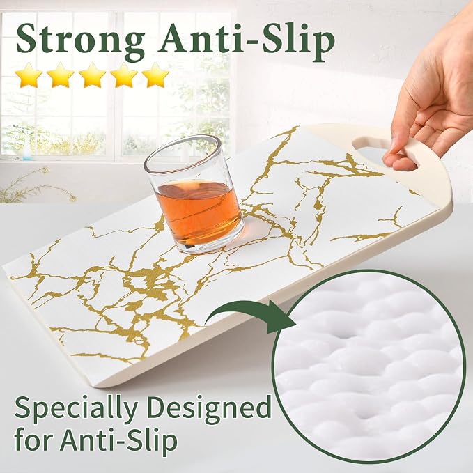 Drawer and Shelf Liner for Kitchen Cabinet Non Slip Waterproof - Image 2