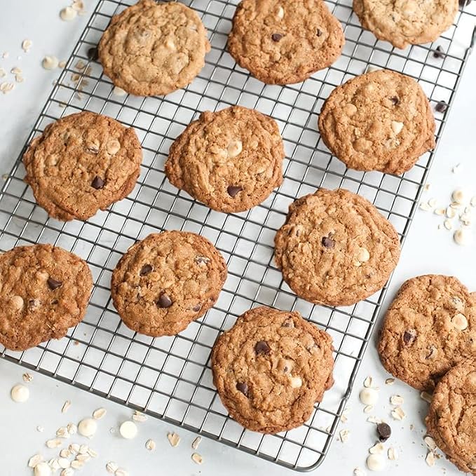 Nordic Ware Naturals Half Sheet Pan, Deluxe Silicone Liner and Cooling Rack, Cookie or Roasting Bakers Set - Image 8