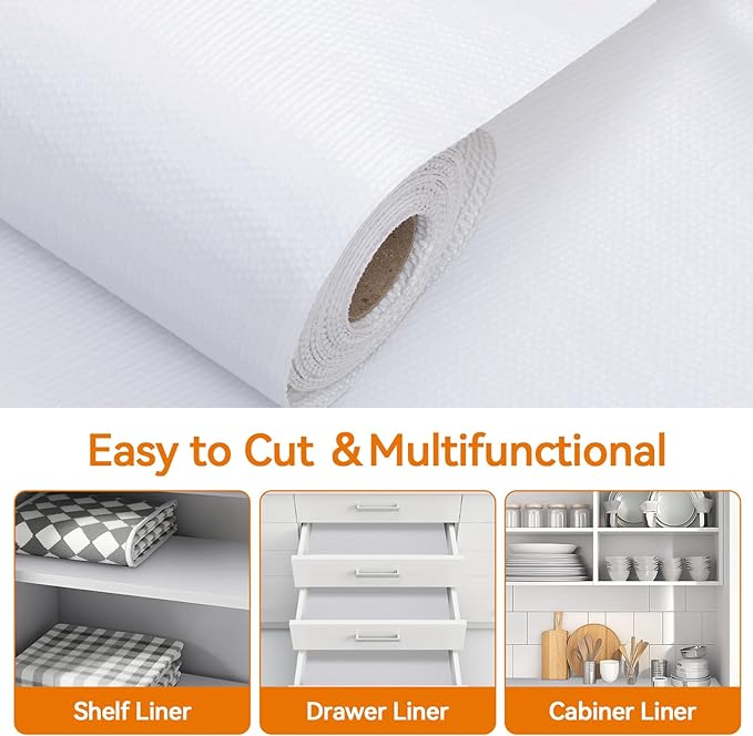 Shelf and Drawer Liner for Kitchen Cabinet Non-Adhesive Non Slip - Image 5
