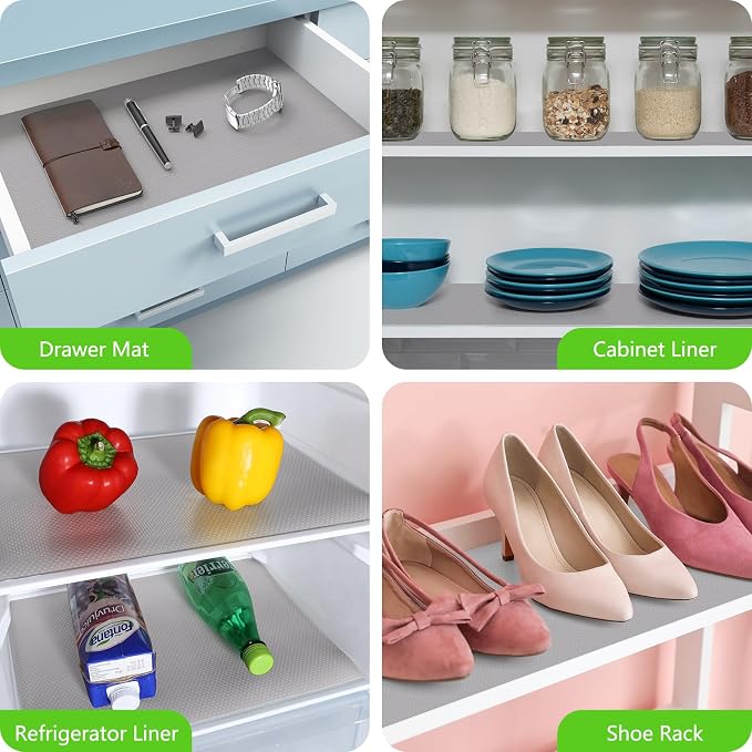 Shelf Liners for Kitchen Cabinets, Drawer Mats Non Adhensive 23.6"× 78.7" - Image 2