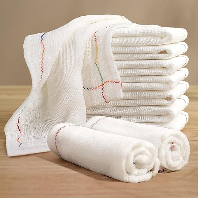 JOYMOOP Cleaning Cloths, Reusable Multi-Purpose Cleaning Rags, Highly Absorbent Kitchen Dish Towels, Quick Drying, Counters & Washing Dishes,11.8" x11.8" - 20pcs - Image 10