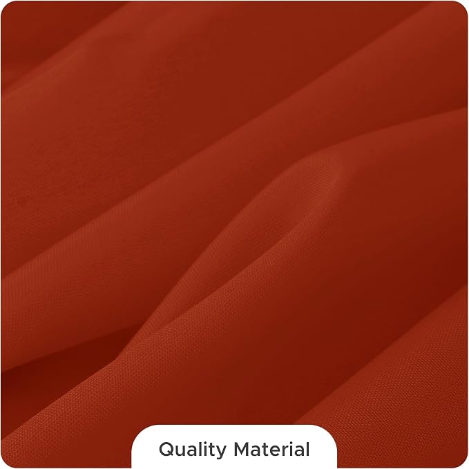 Fitable 8 Pack Rust Tablecloths 70x108 Inch for 6 Ft Rectangle Tables - Image 7
