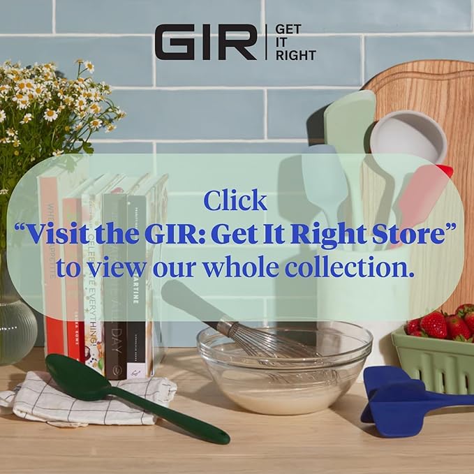 GIR: Get It Right 3-Piece Ultimate Silicone Kitchen Utensils Set - Spatula, Flip & Spoonula - Non-Toxic Cooking Utensils for Nonstick Cookware, Cooking and Baking - Slate - Image 6