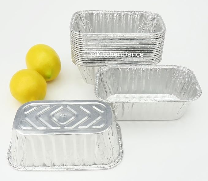 Handi-Foil Disposable Aluminum Loaf Pan - 15 Ounces Aluminum Foil Pan for Bread, Fruit Cakes - Baking Pans for Baking, Cooking, 400 - Image 7
