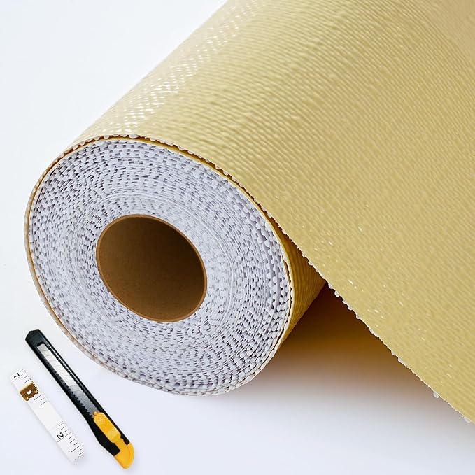 Drawer and Shelf Liners for Kitchen Cabinets Non-Adhesive by Fzzcvo