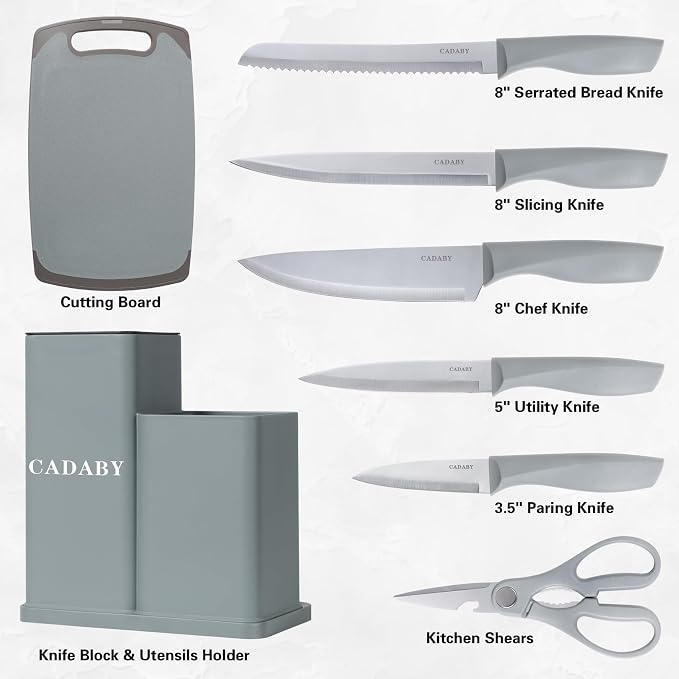 19PCS Gray Kitchen Cooking Utensils Set Kitchen Tools Set - Image 5