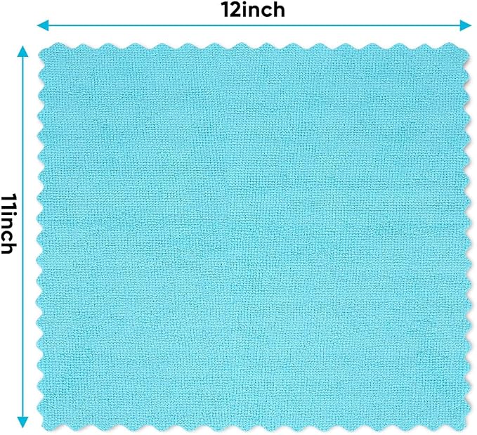 Orighty Microfiber Cleaning Cloth Bulk, 100 Pack Cleaning Rags, 12 x 11 in - Image 5
