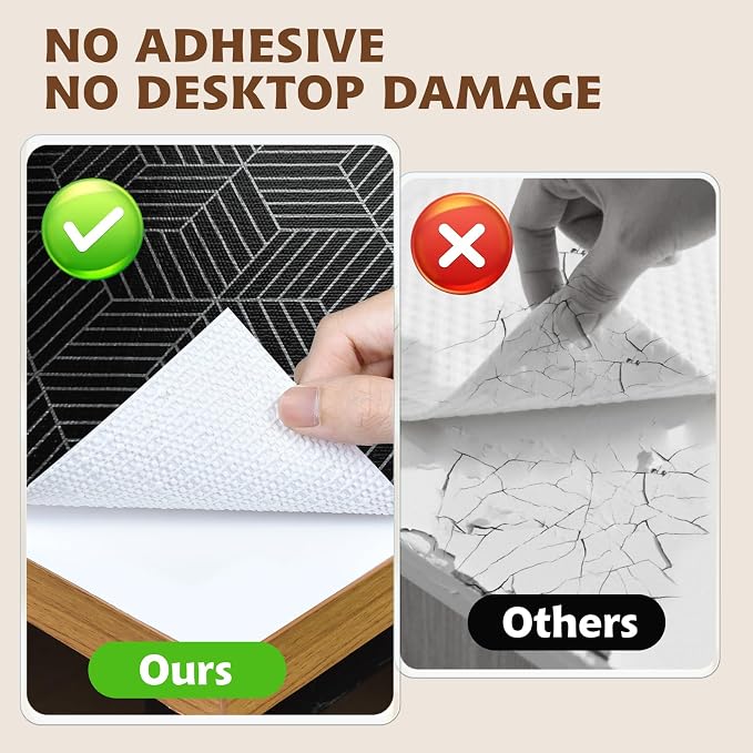 Shelf Liners for Kitchen Cabinets 12in x 20FT, Non Adhesive Cabinet Liner - Image 5
