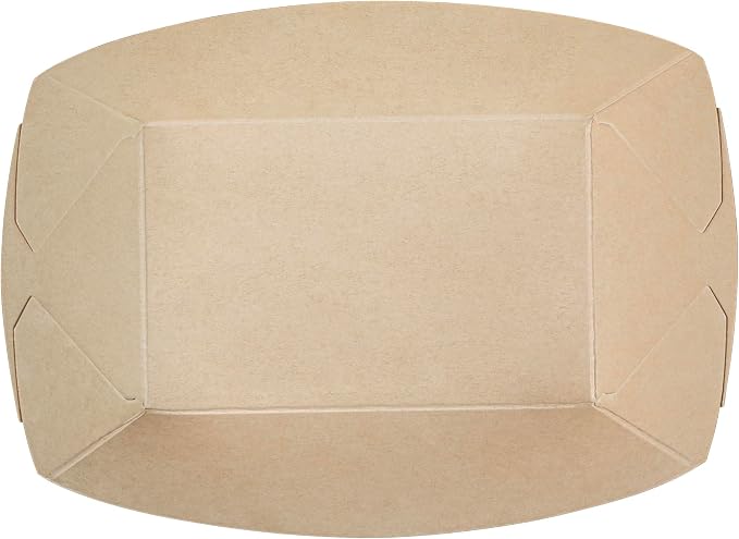 Restaurantware Paper Boats 50 Pack of 1/2 lb Greaseproof Disposable Bamboo Food Boats Sustainable Serving Trays Leak-Resistant Kraft Paper Brown For Appetizer And Portion Serving - Image 17