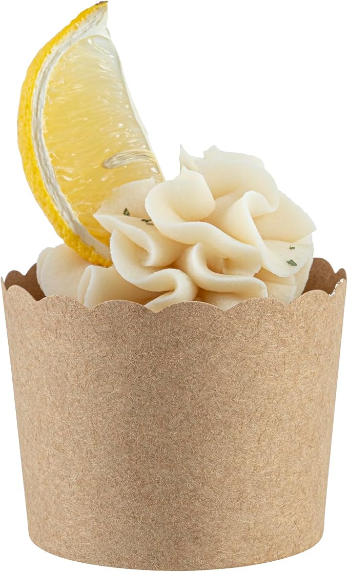 Restaurantware Baking Cups 200 Pack of 6 oz Paper Cupcake Liners Greaseproof Scalloped Oven-Safe Elegant Dessert Muffin Cups Disposable for Parties - Image 10