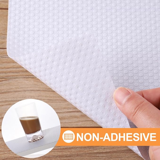 FLPMIX Shelf Liners for Kitchen Cabinets: 19" Wide Washable Under Sink Mat - Image 6
