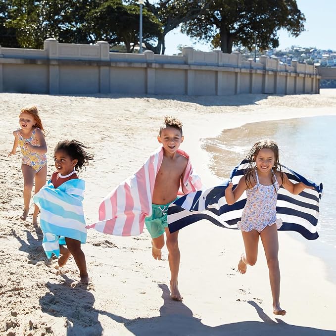 Dock & Bay Beach Towel - Quick Dry, Sand Free - Compact, Lightweight - 100% Recycled - Includes Bag - Cabana - Light Pink - Extra Large (200x90cm, 78x35) - Image 6