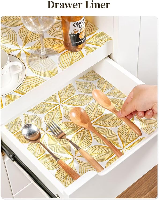 Drawer and Shelf Liners for Kitchen Cabinets Non-Adhesive - Image 5