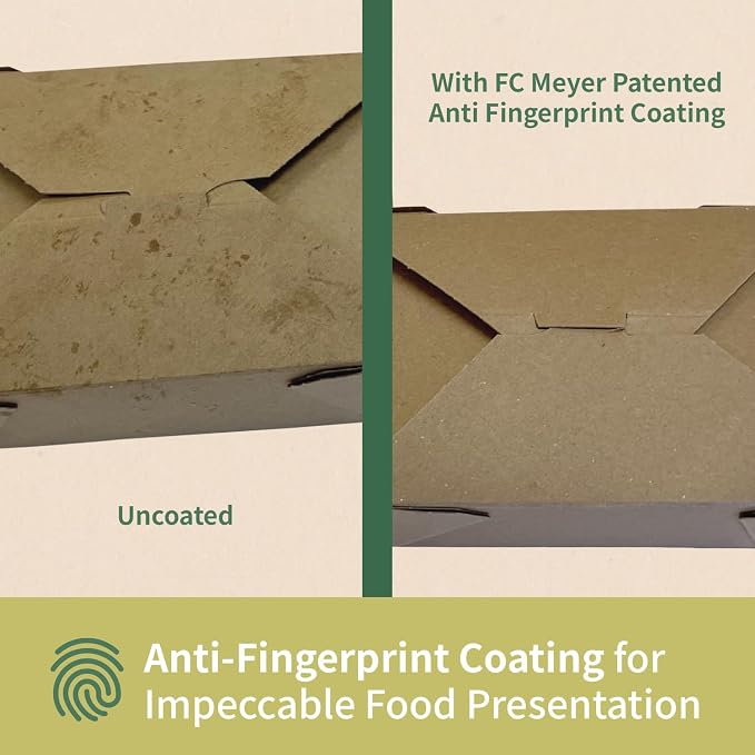 FC Meyer Food Service Trays, Earth-Friendly Disposable Brown Food Tray, Made from Recycled Materials, Versatile Food Packaging for Large Takeout Food Orders, Bun Tray, 10.5″ x 10.5″ x 4″, Pack of 200 - Image 3