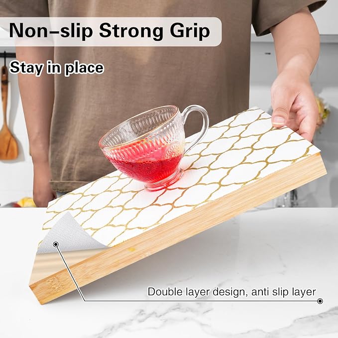 Drawer and Shelf Liner for Kitchen Cabinet Non-Adhesive 24in x 30FT - Image 3