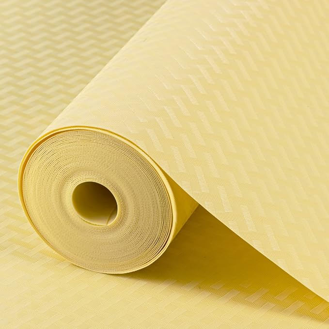 Shelf Liners for Kitchen Cabinets, Drawer, Fridge Liner Yellow 11.8"× 118" - Image 8