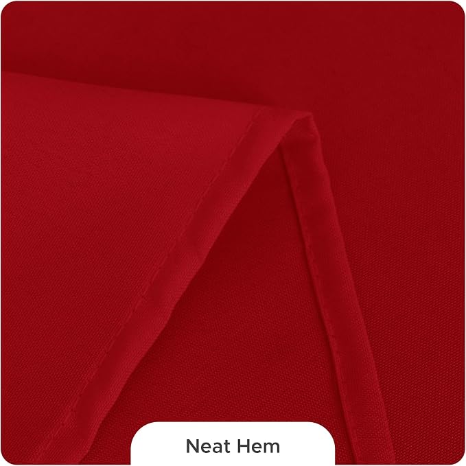 Fitable 8 Pack Red Tablecloths 70x120 Inch for 6-8 Ft Rectangle Tables - Image 8
