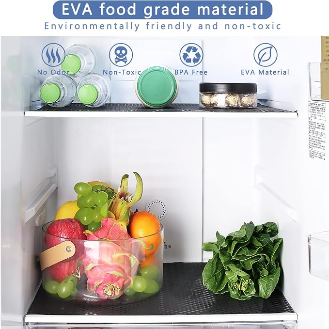 Shelf Liners for Kitchen Cabinet, 17.5"W x 393.7"L Non Adhensive Drawer Mat - Image 4