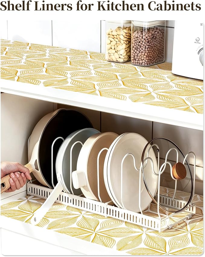 Drawer and Shelf Liners for Kitchen Cabinets Non-Adhesive - Image 4