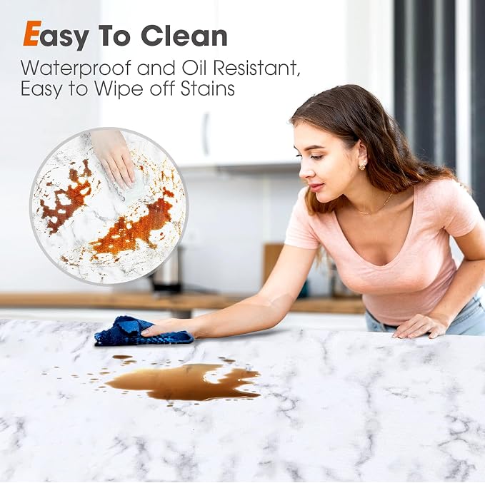 Beautysaid Shelf and Drawer Liner for Kitchen Cabinet Non Adhesive Non Slip - Image 3