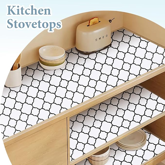 Shelf Drawer Liners for Kitchen Cabinets 12 in X 20 Ft Drawer Liner - Image 3