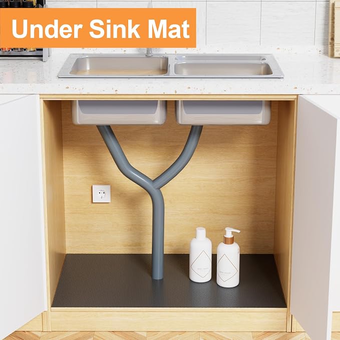 FLPMIX Shelf Liners for Kitchen Cabinets: Waterproof Large 19" W x 300" L - Image 3
