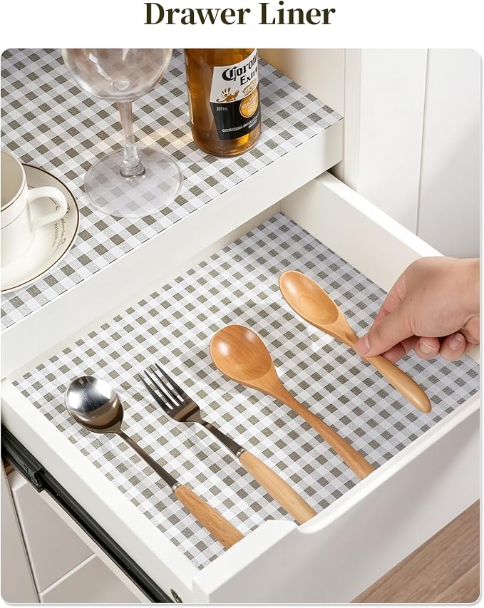 Drawer and Shelf Liners for Kitchen Cabinets Non-Adhesive - Image 5
