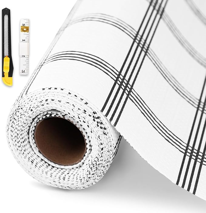 Drawer and Shelf Liner for Kitchen Cabinet Non-Adhesive 12in x 20FT by GTJ