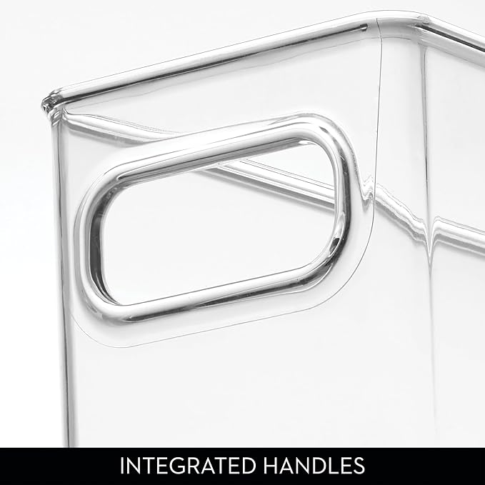 InterDesign Refrigerator and Freezer Storage Container – Deep Organizer Bin for Kitchen, Clear | Deep Organizer Bin, For Kitchen - Image 5