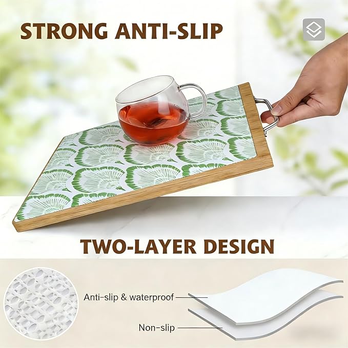 Shelf Liners for Kitchen Cabinets Non Adhesive Drawer Liner 12in x 20FT - Image 2