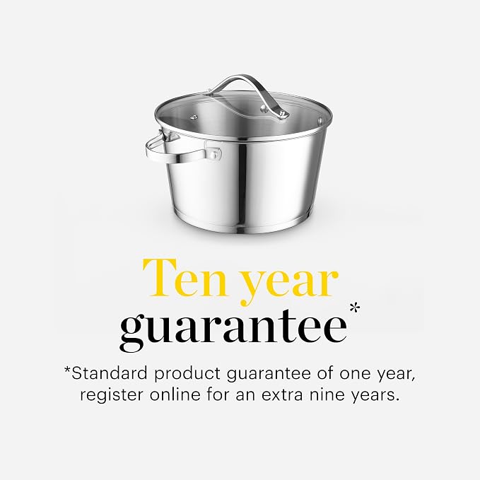 Tower GF900264 Casserole Dish, Aluminium, Stainless Steel - Image 7