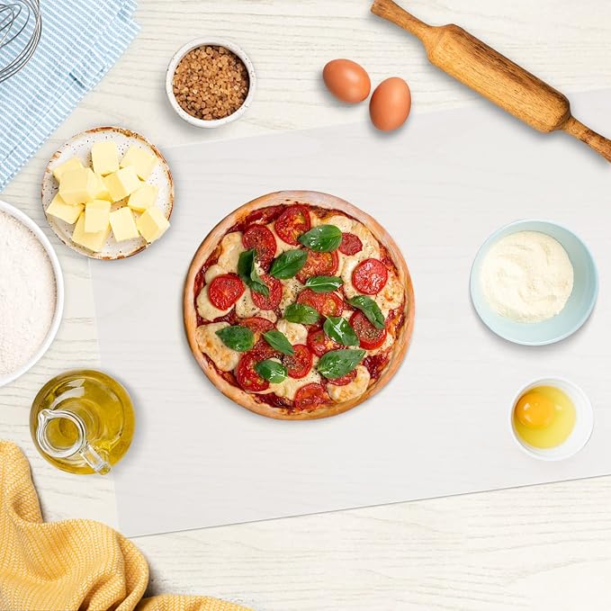 Large Silicone Heat Resistant Mat 78.7” x 15.7”, Nonslip Mats for Kitchen Counter, Countertop Protector, Nonstick Waterproof Craft Table Placemat, Translucent-White - Image 3