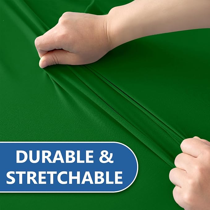 Cocktail Table Covers-Spandex Round High Top Table Cloths Party Green - Image 8